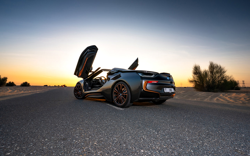 Desert Car Photography in Dubai