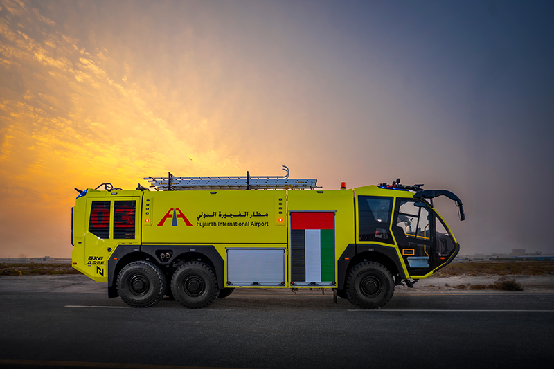 NAFFCO Airport Fire Trucks in Dubai 12 Photography of the Latest NAFFCO Airport Fire Trucks in Dubai