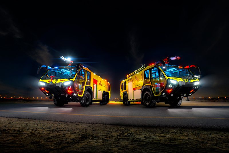 NAFFCO Airport Fire Trucks in Dubai