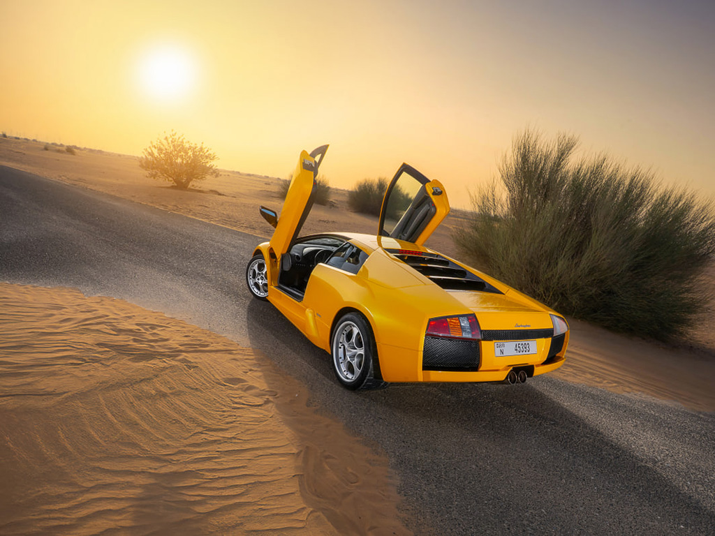 Desert Car Photography in Dubai