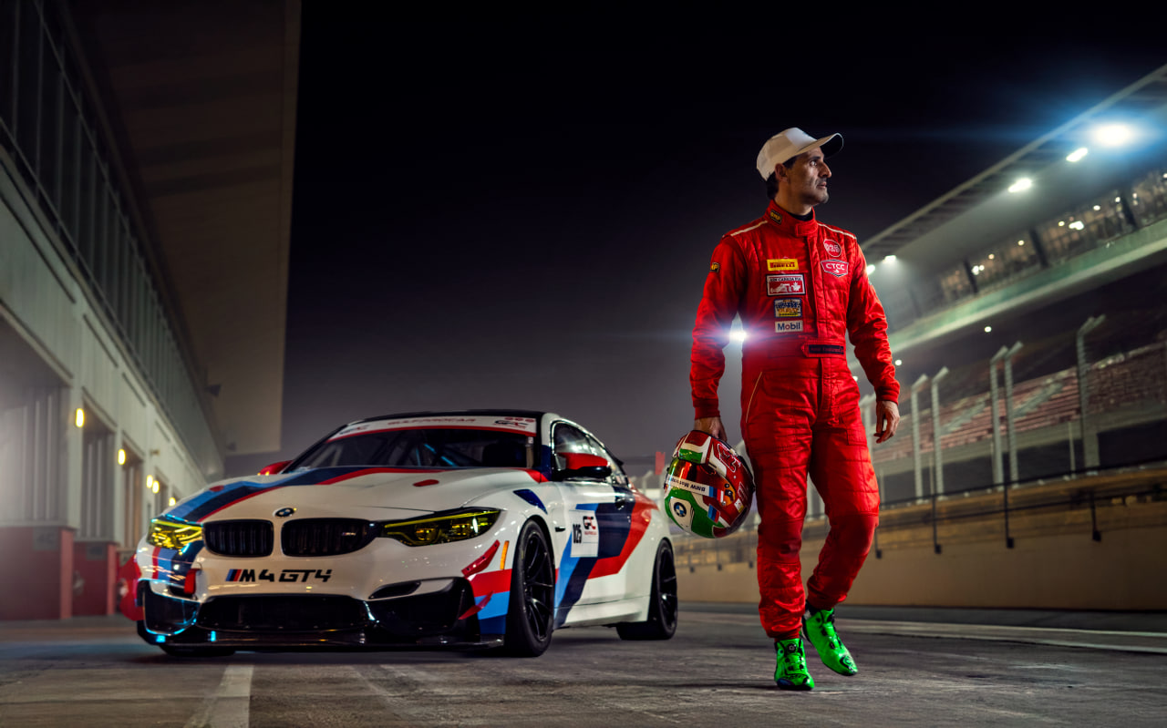 Amir Farahmand Champion Racing Driver